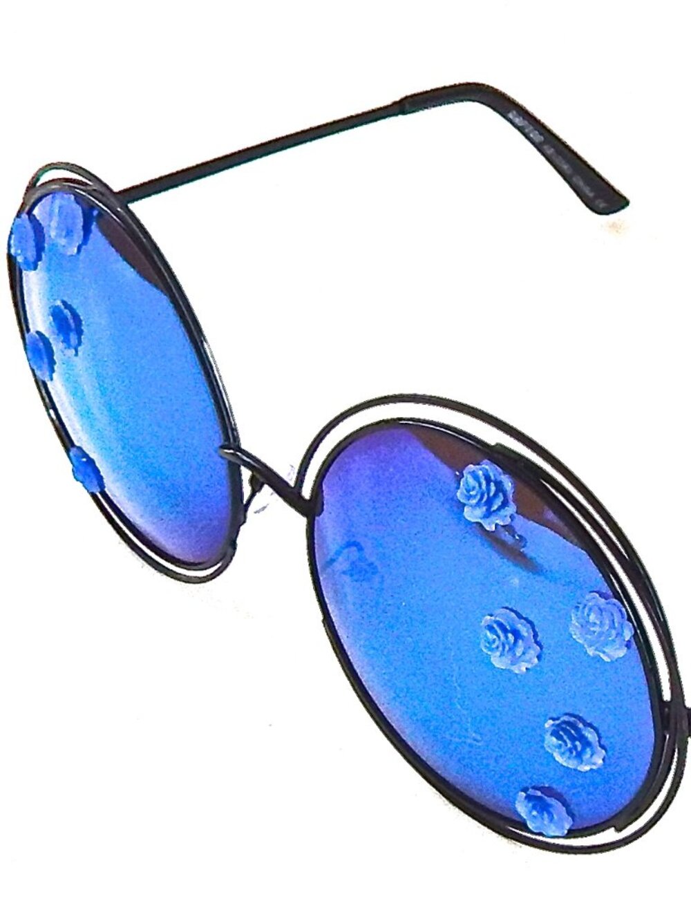 GASOLINE GLAMOUR BLUE BIRD JOPLIN SUNGLASSES🐦💎